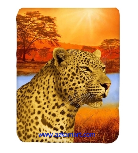 jual murah selimut kendra leopard safari