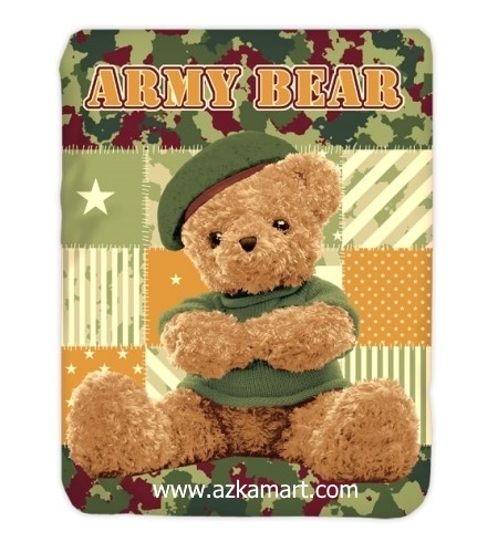 jual murah selimut kendra army bear