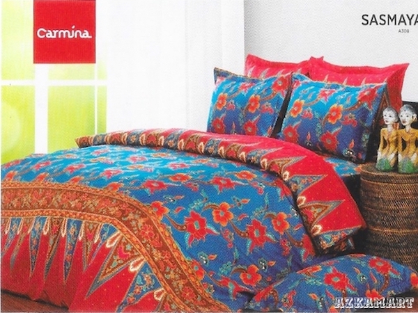 sprei carmina batik modern terbaru motif sasmaya