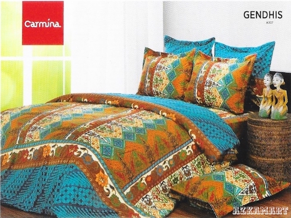 sprei carmina batik modern terbaru motif gendhis
