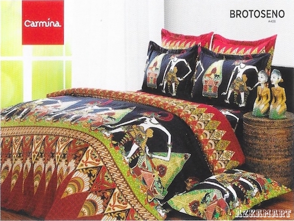 sprei carmina batik modern terbaru motif brotoseno