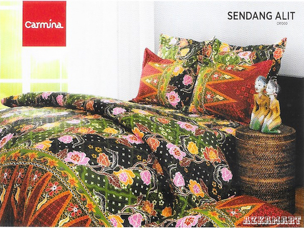 sprei carmina batik modern terbaru motif sendang alit