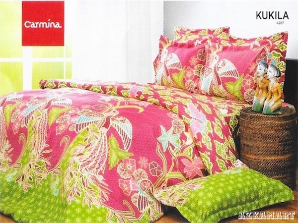 sprei carmina batik modern terbaru motif kukila