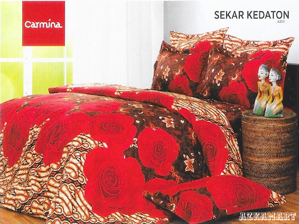 sprei carmina batik modern terbaru motif kedathon