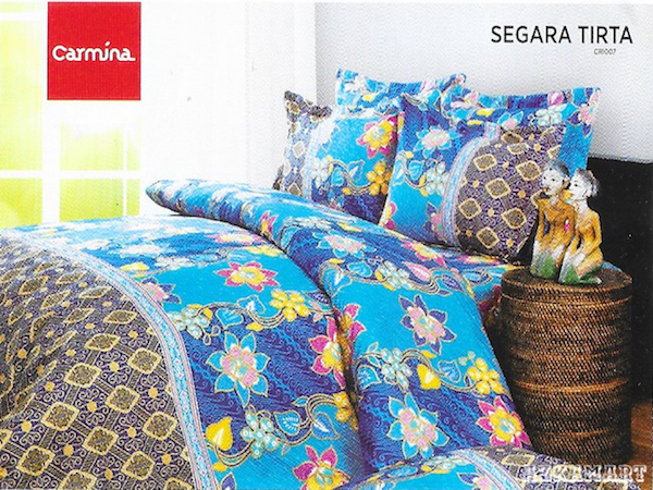 sprei carmina batik modern terbaru motif segara tirta