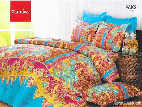 sprei carmina batik modern terbaru motif paksi