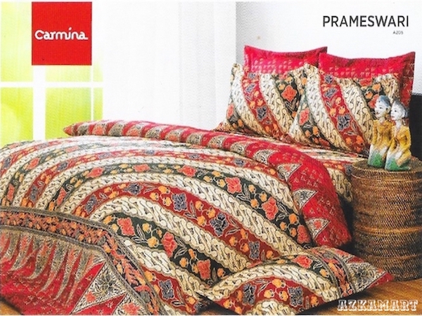 sprei carmina batik modern terbaru motif prameswari